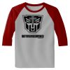 Raglan 3/4 Roundneck Shirt (Gray Body) Thumbnail