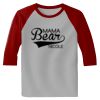 Raglan 3/4 Roundneck Shirt (Gray Body) Thumbnail